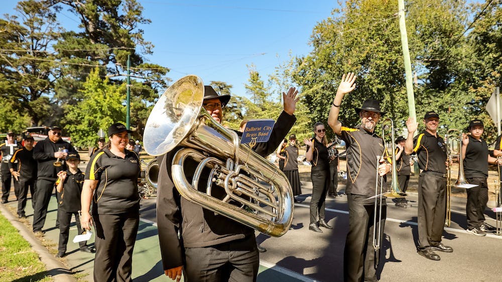 Ballarat City Municipal Brass Band bringing Christmas cheer to Ballarat image
